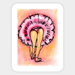 Ballerina Sticker